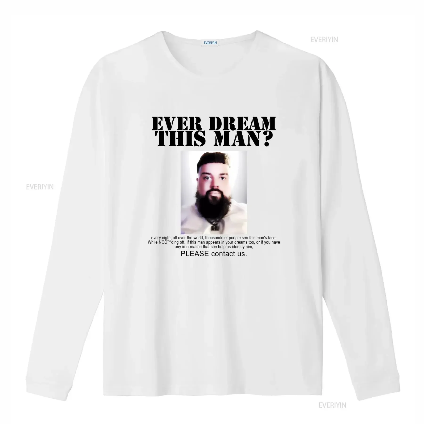 JOEYY Ever Dream This Man T shirt Shed Theory Drain Gang Men's Fashion vintage Washed Unisex fashion homme designer clothes