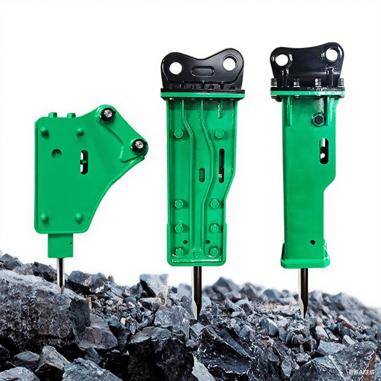 Rock Hammer Sb121 155Mm Chisel  Factory Direct For Tunnel Construction