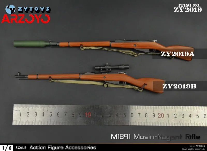 IN STOCK ZYTOYS ZY2015-ZY2019 1/6 Sniper Rifle 98K 99 M1 Garand NO4MKI M1891 Gun Model Scene Prop Fit 12\'\' Soldier Action Figure