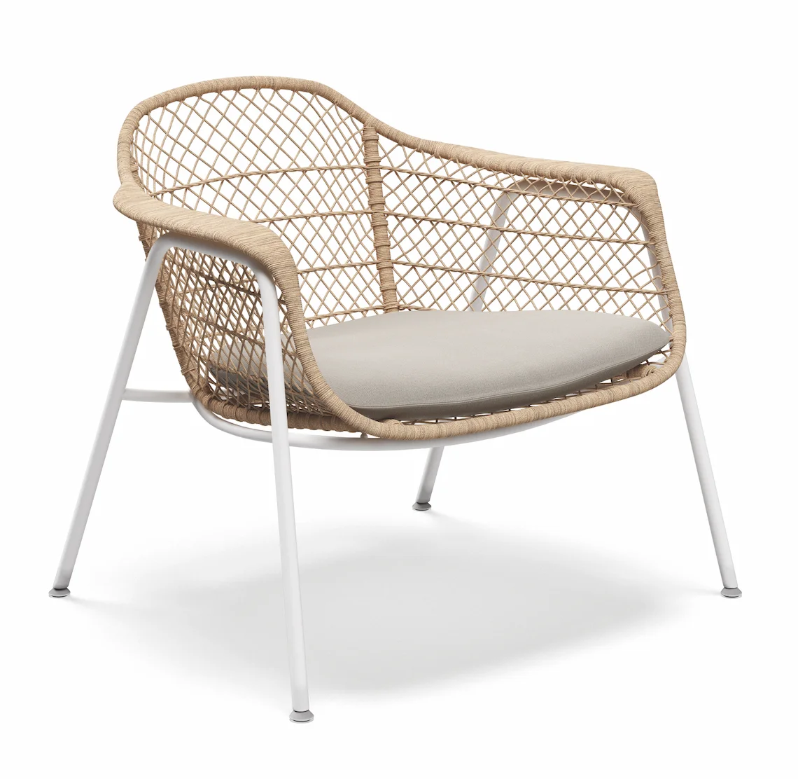 

Outdoor Garden aluminum with weaving rope Armchair Sectional Outdoor Modular sofa set poolside sofa set