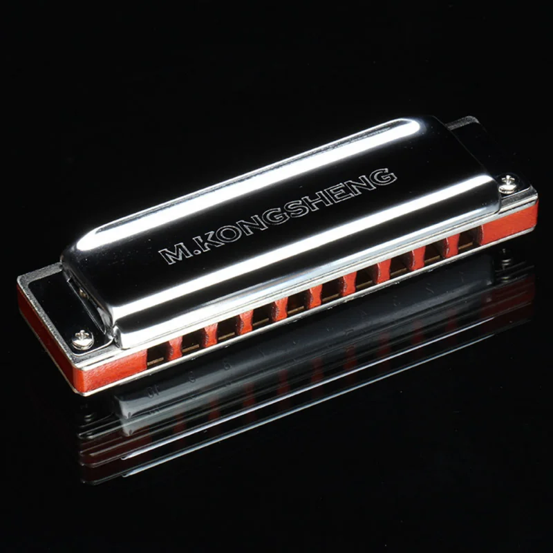 Kongsheng Diatonische Harmonica 10 Holes Blues Harp Master Mond Orgel Sleutel Van C Professionele Muziekinstrumenten Kongsheng Sunrise