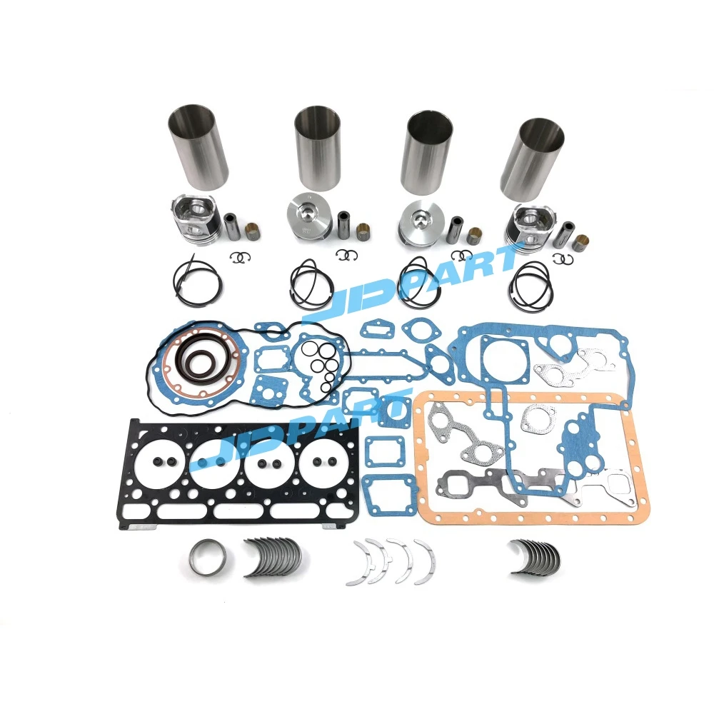 Cylinder Liner Kit With Gasket Set Bearing For Liebherr R926 Engine Spare Parts