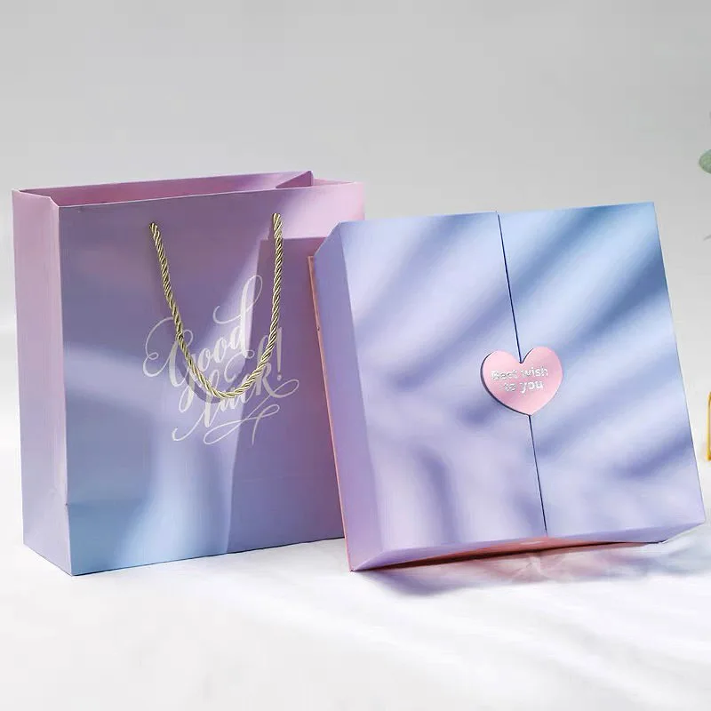 Custom New Birthday Packaging Box Customization Valentine's Day High-end Double-door Box Women's Day