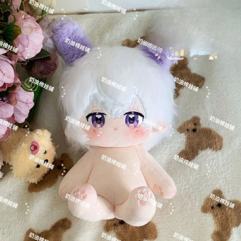 20cm Anime Role Attributes Sei Kawaii Cosplay Bawełniana Lalka Ciało z Szkieletem DIY Zmiana Strój Miękkie Pluszaki Figurki Prezent dla Fanów