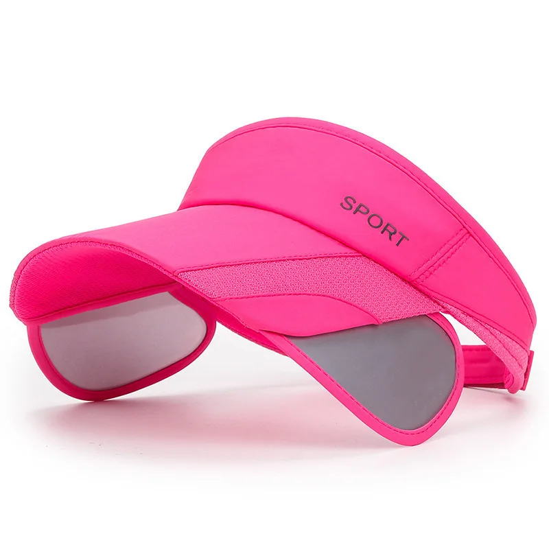 Summer Sun Protection Empty Top Hat Women's Leisure Cycling Retractable Brim Sunscreen Hat Outdoor Sports Sun Hats Seb967304b2cc4cbb9a64cca6765cf0fb9