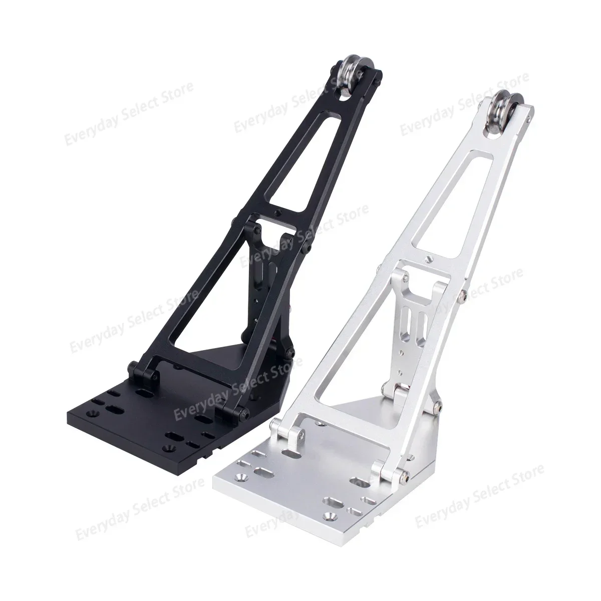 CNC‑Aluminum RC Wrecker‑Crane Arm Kit, Simulated Upgrade Component for 1/10 Crawler: Axial Capra 1.9UTB Trail‑Buggy