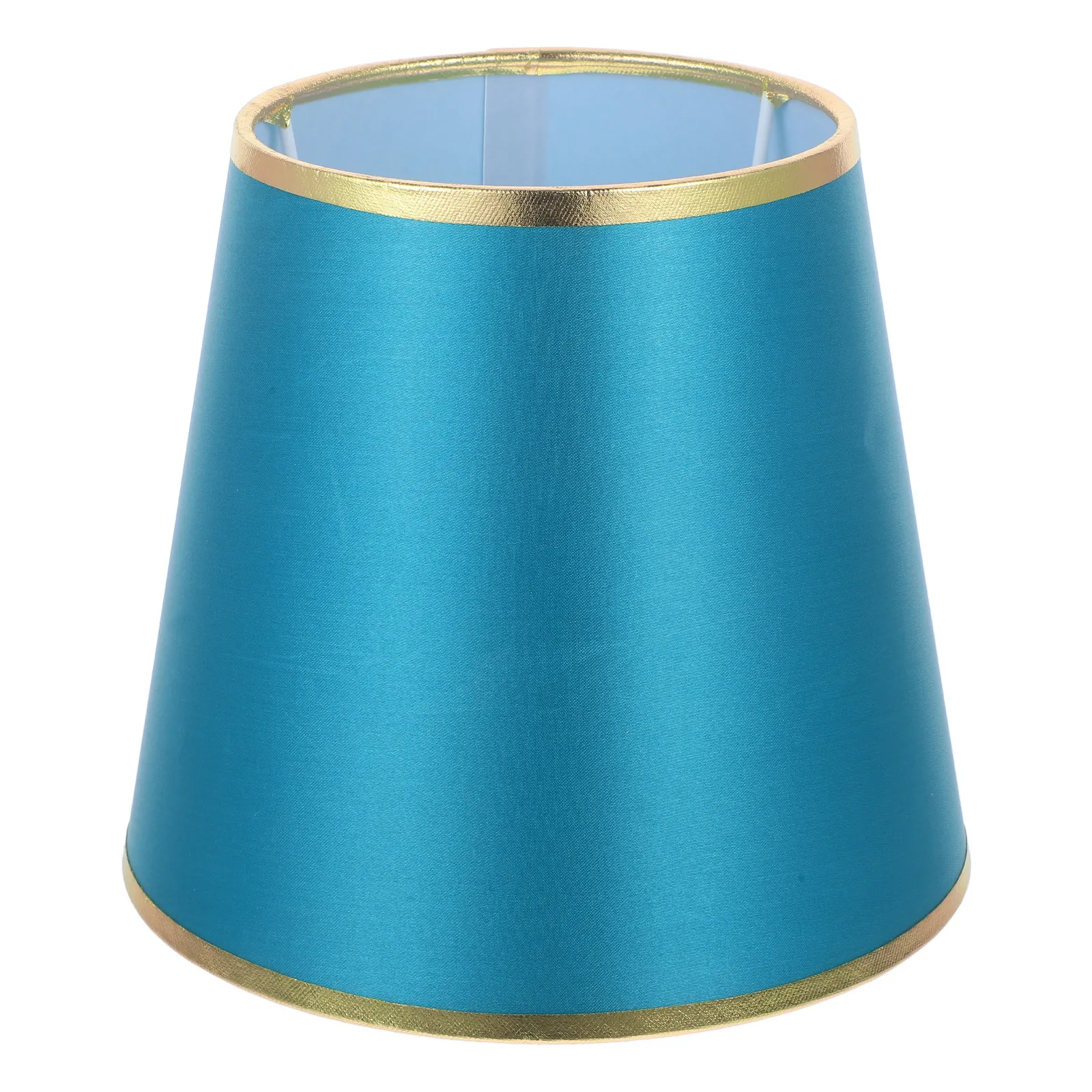 Round Fabric Lamp Shade Premium Material Simple Color Replacement Lampshade Bedroom Living Room Study Table Lamp Cover Modern