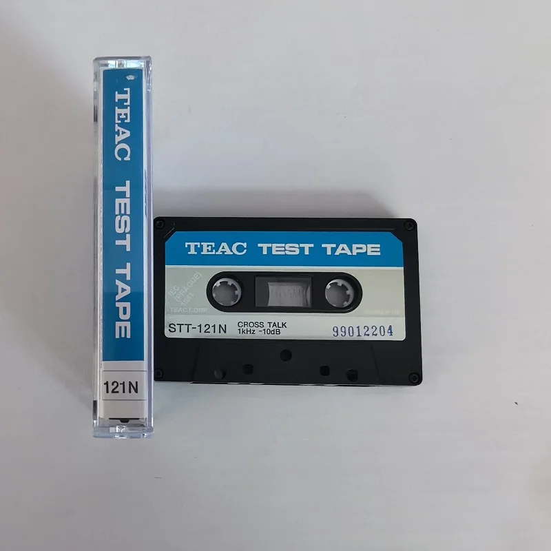 TEAC Test Tape STT-121N Crosstalk Check 1kHz-10dB Recording Head Crosstalk Check