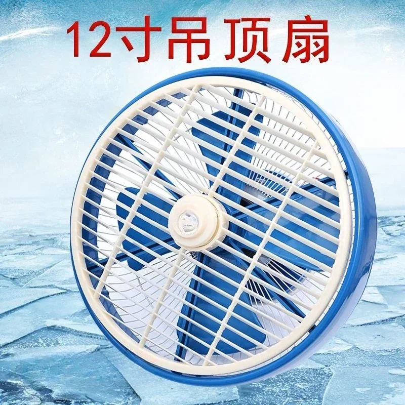 Durable Car 24v Electric Fan Large Truck School Bus Refrigeration Ceiling Fan 12v Strong Wind Fan Durable Bearing Copper Motor