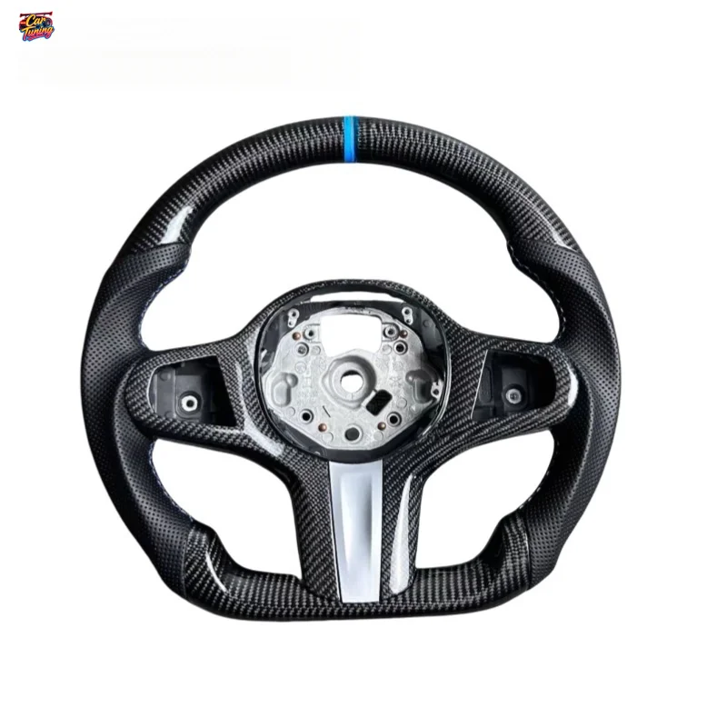 Used for BMW G20 G30 G38 M1 M2 M3 M4 G82 G81 G06 F90 Carbon Fiber Steering Wheel Upgrade and Customization Without Airbag