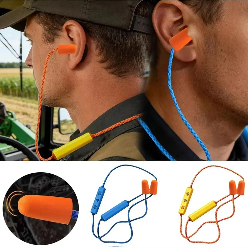 Labor Protection Work Earphones Soft Hearing Protection Safety Earbuds Sweatproof Noise Suppression Headset Construction Sites