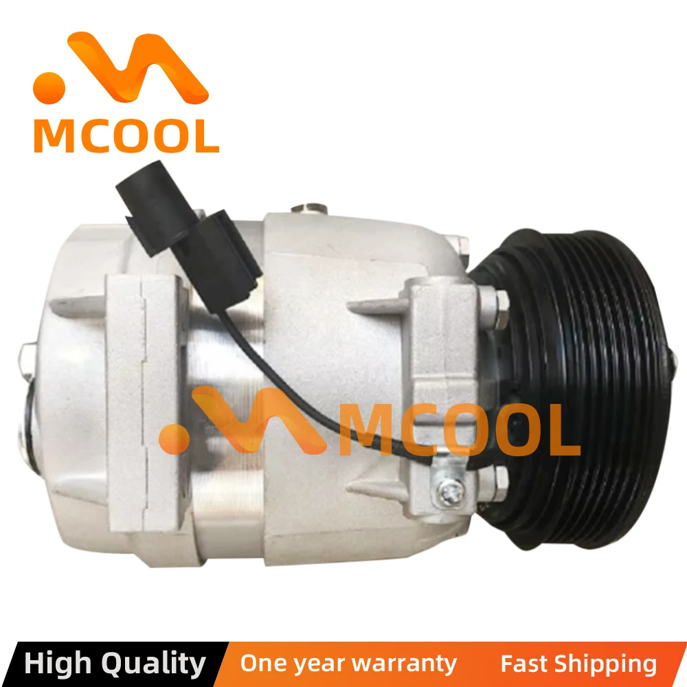 New V5 Air Conditioning Compressor For Ssangyong Rexton 2.7L 2.9L 6651305011 6611304415 6611304915 32483G