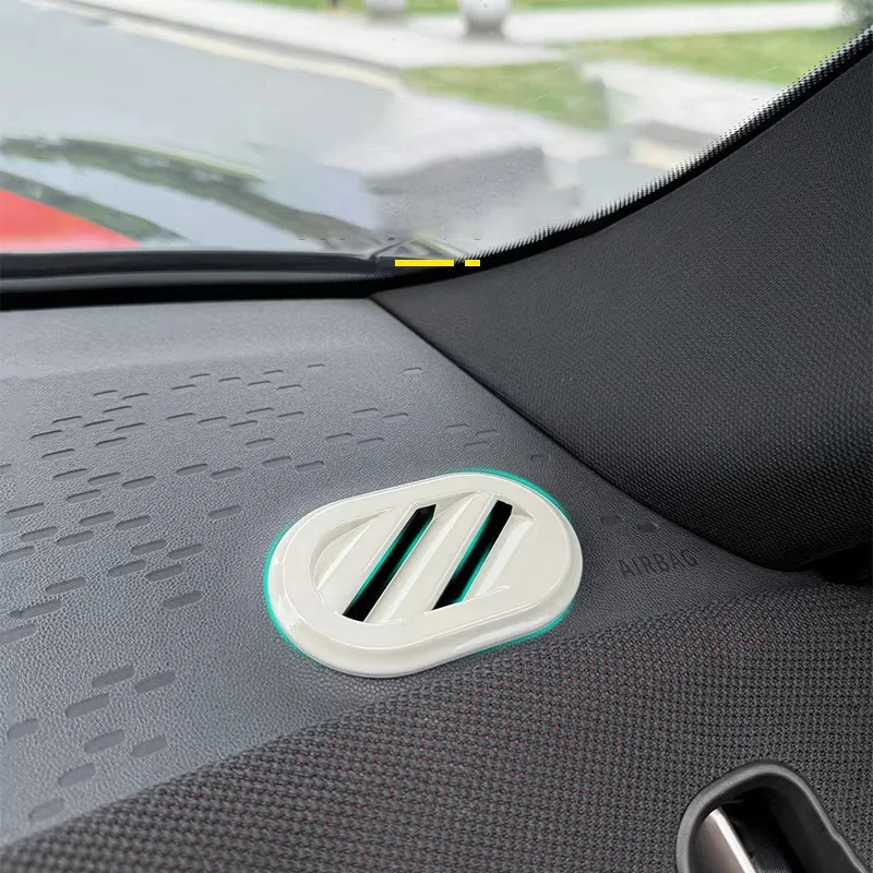 

2Pcs Car Dashboard Decorative Sticker A-Pillar Air Outlet For MINI Cooper Tram U25 Car Accessories Interior Styling