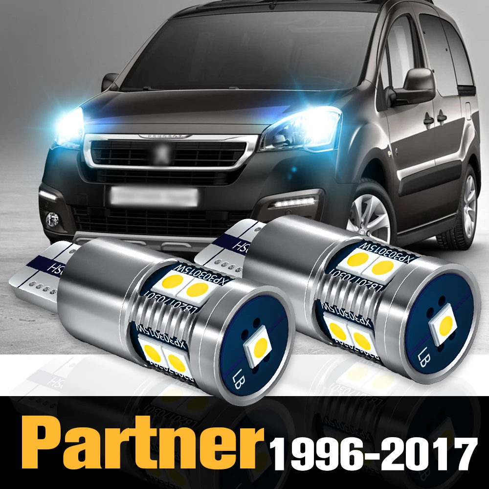 

2pcs Canbus LED Clearance Light Parking Lamp Accessories For Peugeot Partner 1996-2017 2007 2008 2009 2010 2011 2012 2013 2014