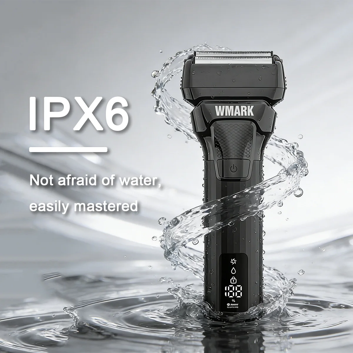 

Электробритва WMARK NG-7984KIT профессиональная для мужчин, 9000 об/мин, полностью металлическая, IPX6, с LED-дисплеем, двойная сетка