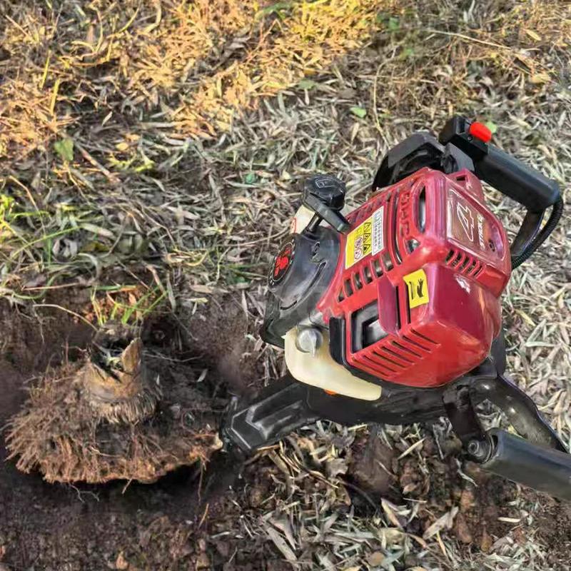 Portable s Powered 4-Stroke Petrol Multi-functional Tree Digger Jack Hammers for Piling Tamping Cutting Root Breaking