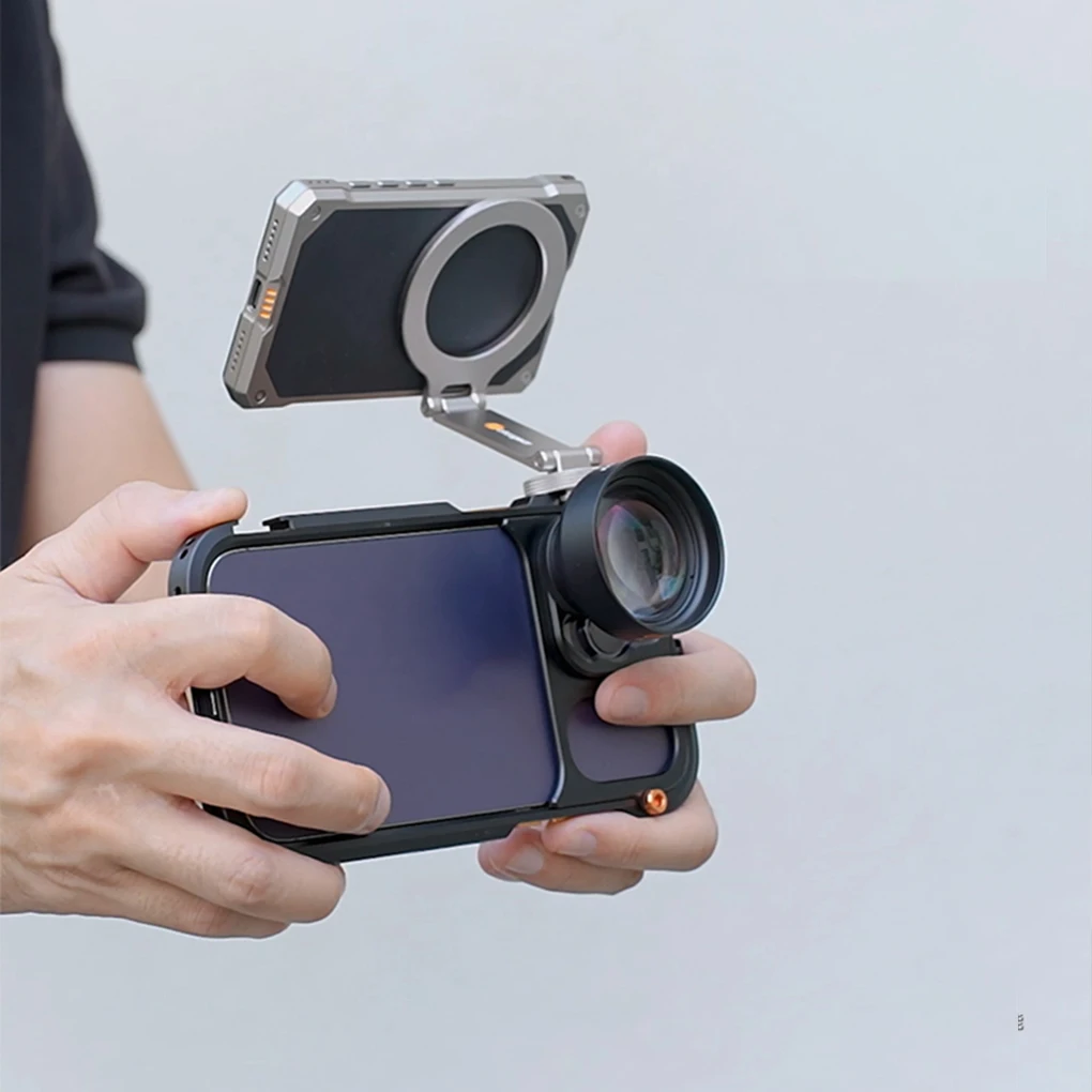 

MS01 Monitor Screen for Smartphone Rear Camera Wireless magnetic Selfie Monitor Screen for Vlog Live Stream