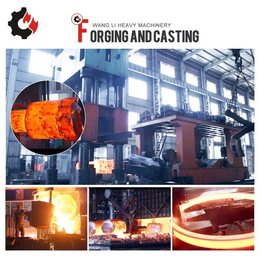 Ball Mill Drive S45C Casting Steel Large Ring Gear Custom Outer Rotary Dryer Gear Wheel Rotating Large Diameter Ring Gear