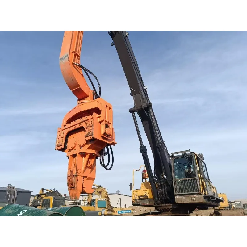 Hot Selling High Frequency Sheet Pile Hydraulic Vibratory Hammer Vibro Hammer Pile Driver Hydraulic Vibro Pile Hammer