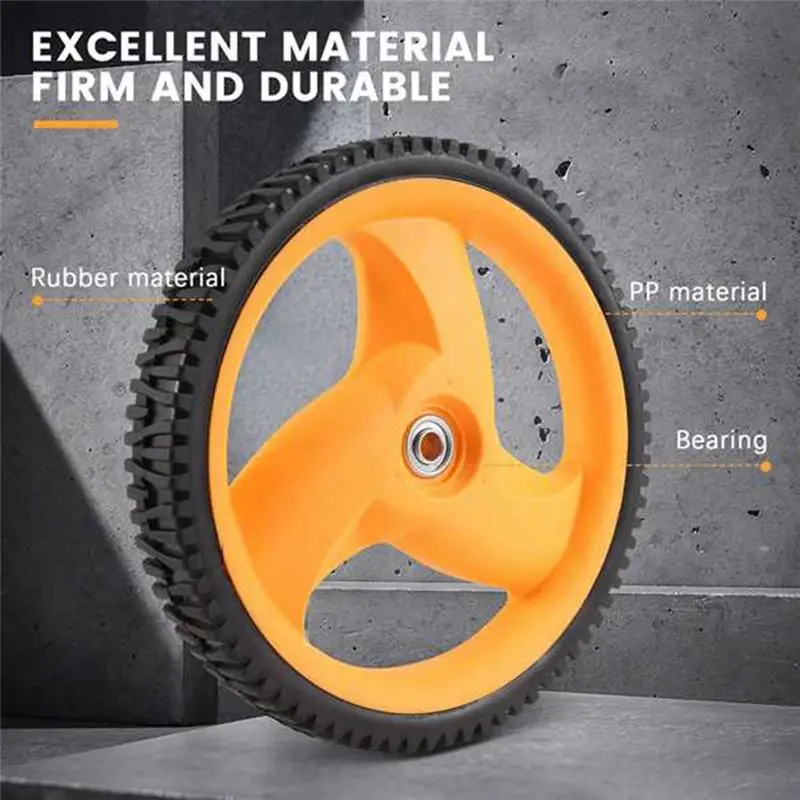 

Y17A 2PACK 293MM Lawn Mower Rear Wheel for Husqvarn 5324035-09, 5324327-49, 532403509, 532432749 Lawn Mower Accessories