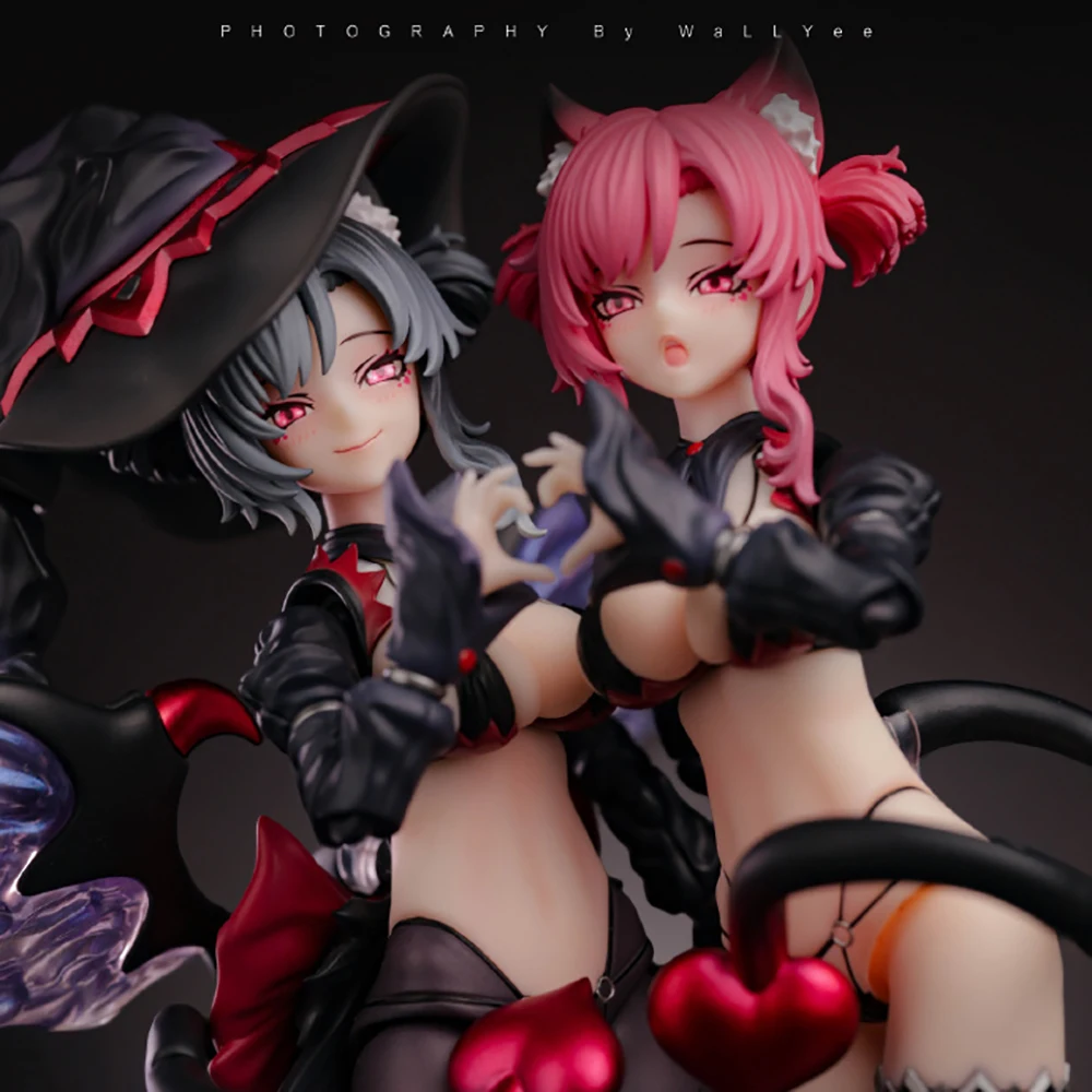 

In Stock 1/12 Witch Trainee Hoshikawa Neko Action Figure Mecha Girl Movable Doll Model Collection Statue Model Ornament Toys