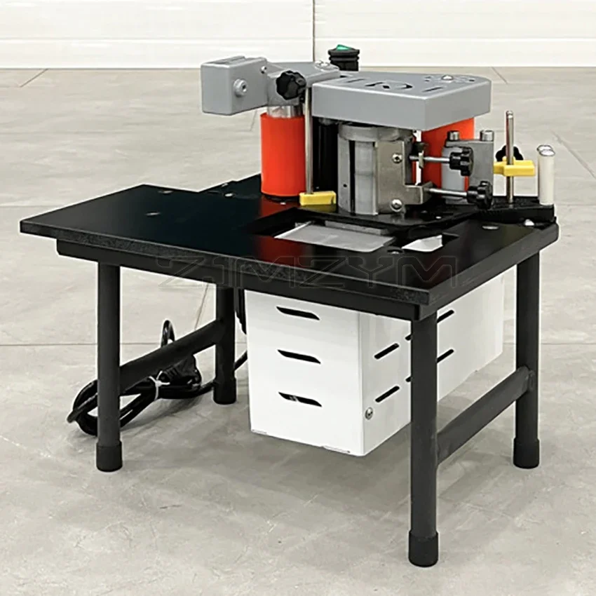 حار بيع دليل حافة النطاقات آلة مزدوجة الجانب الإلتصاق المحمولة حافة بندر النجارة حافة النطاقات آلة 220 فولت/110 فولت 1200 واط