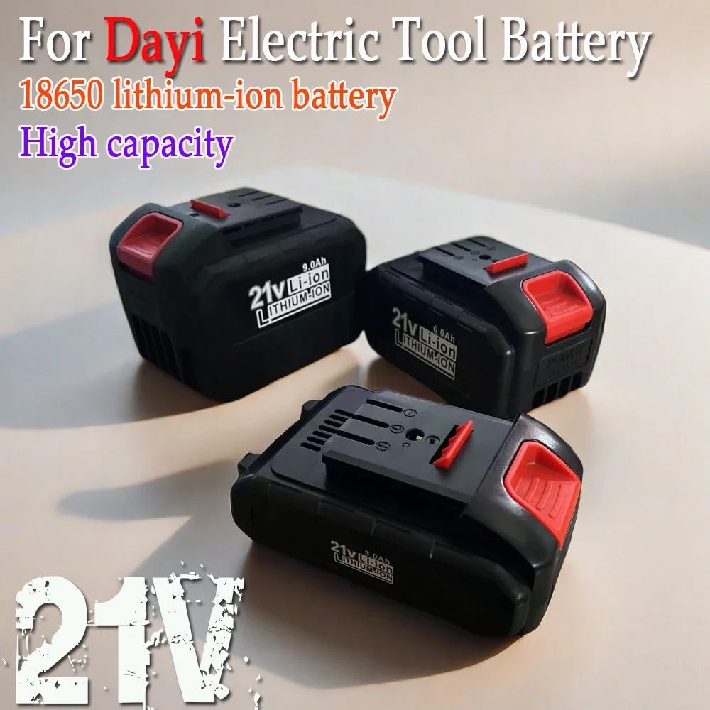 

21V 6000mAh Power Tool Rechargeable Lithium Battery For Dayi Cordless Electric Wrench Car impact wrench