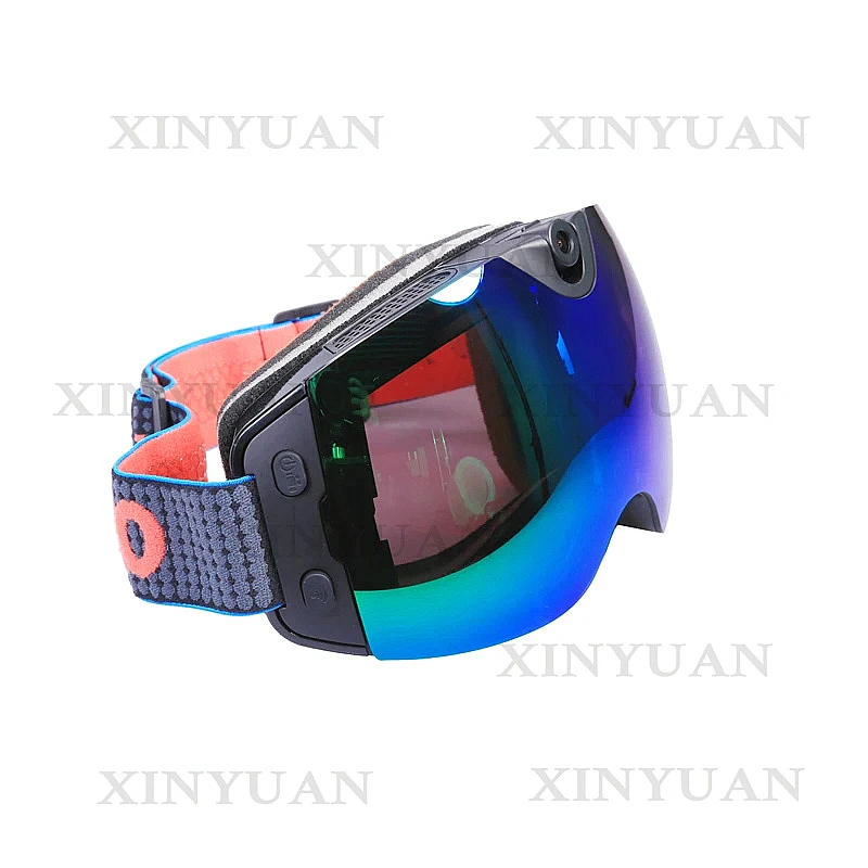 Sports Action Camera, 4K Ultra HD 24MP WiFi Camcorder, Compatible with Ski Glasses for Snowboard and Ski Sports