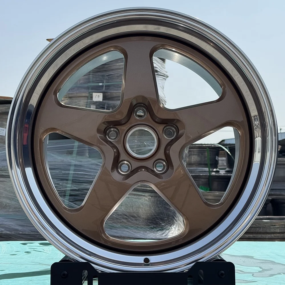 PWC 19 20 21 22Inch Forged Racing Car Wheel 2-Piece Wheel Rim Custom Polished Lip 6061-T6 Alloy Wheels for  carrera