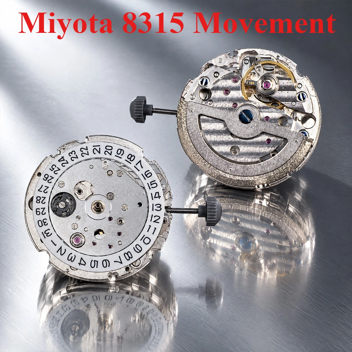 Miyota 8315 Automatic Mechanical Movement Date At 3H Modification Watch Mechanism 8315-3H 21 Jewels High Accuracy Watch Parts