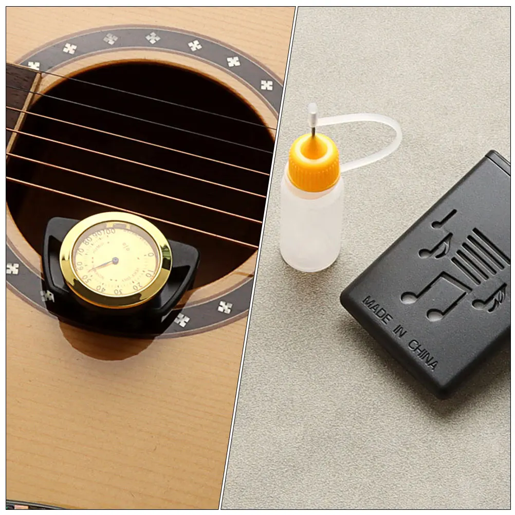 1Set Guitar Humidifier Acoustic Guitar Sound Hole Moisturizer Portable Plastic Tool Prevent Cracks Warping Instrument Humidifier