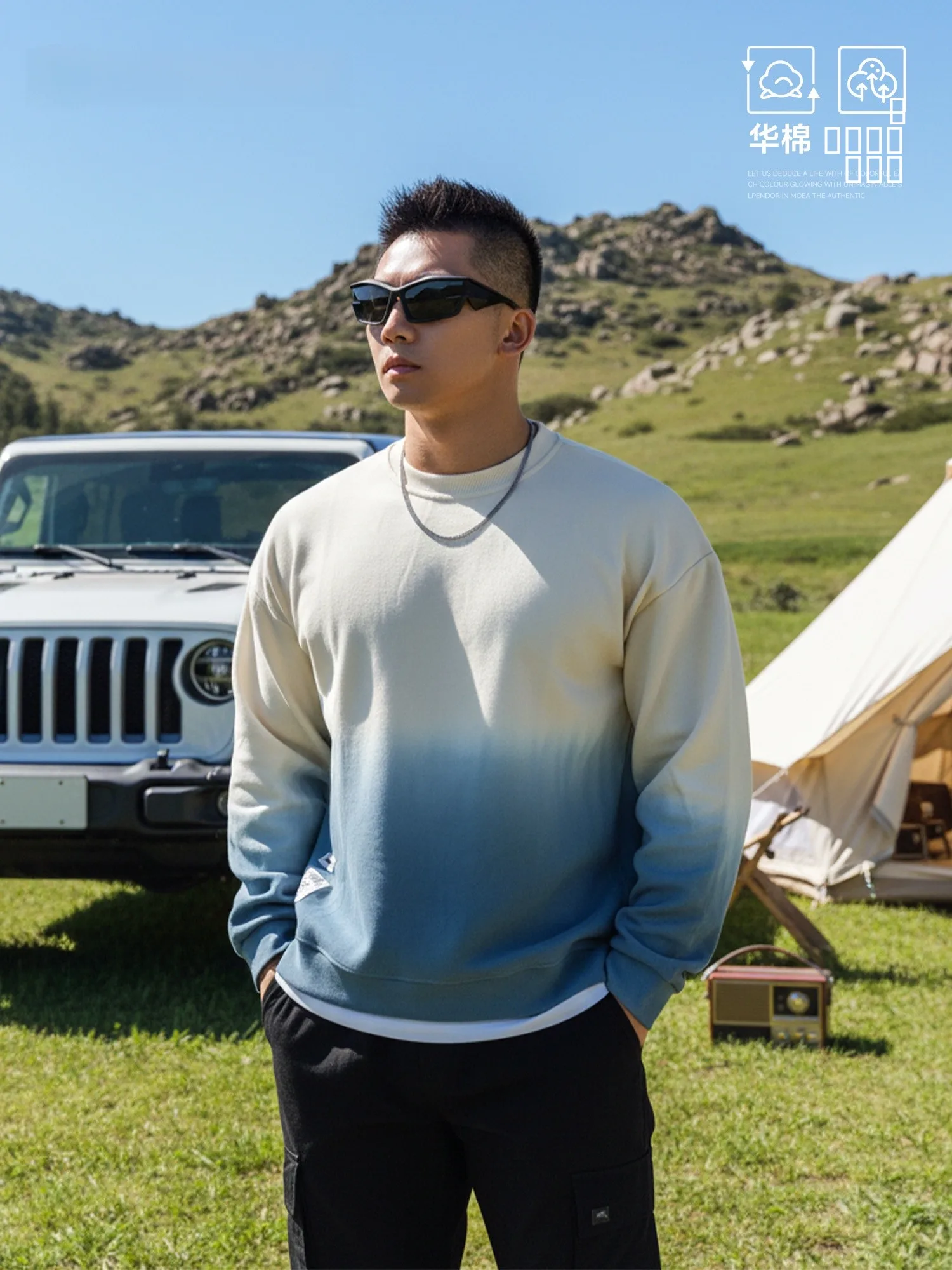 

Свободная мужская толстовка с капюшоном adient Long Sve round Ne из смеси хлопка и полиэстера, удобная дышащая футболка Spor Sle