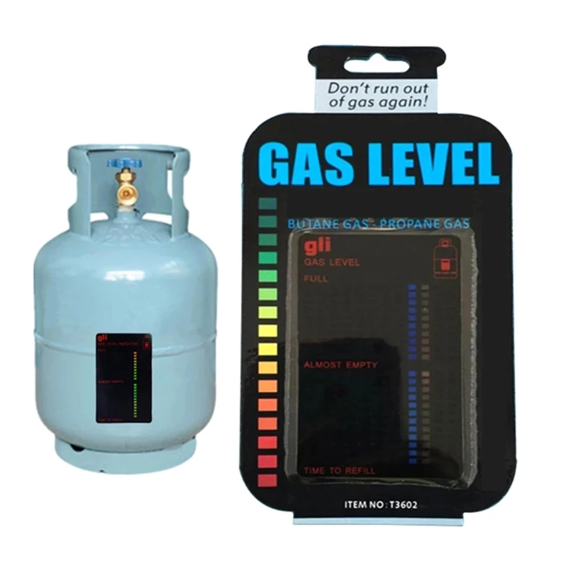 Propane LPG Gauge Bottle Temperature Measuring Gas Cylinder