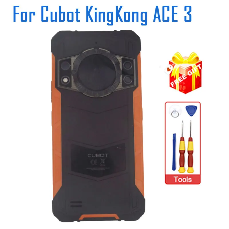 New Original Cubot KingKong ACE 3 Battery Cover Receiver Screen Speaker Fingerprint Mic Accessories For CUBOT ACE 3 Smart Phone