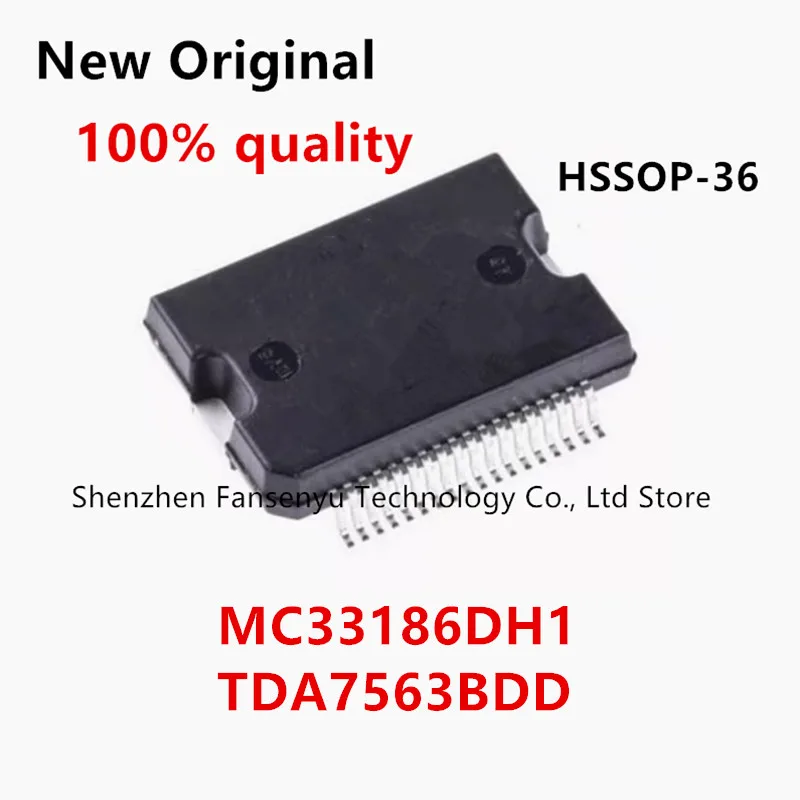 (5-10piece)100% New MC33186DH1 MC33186DH MC33186 HSOP20 TDA7563 TDA7563BDD 7563BDD 7563B DD HSSOP36 Chipset