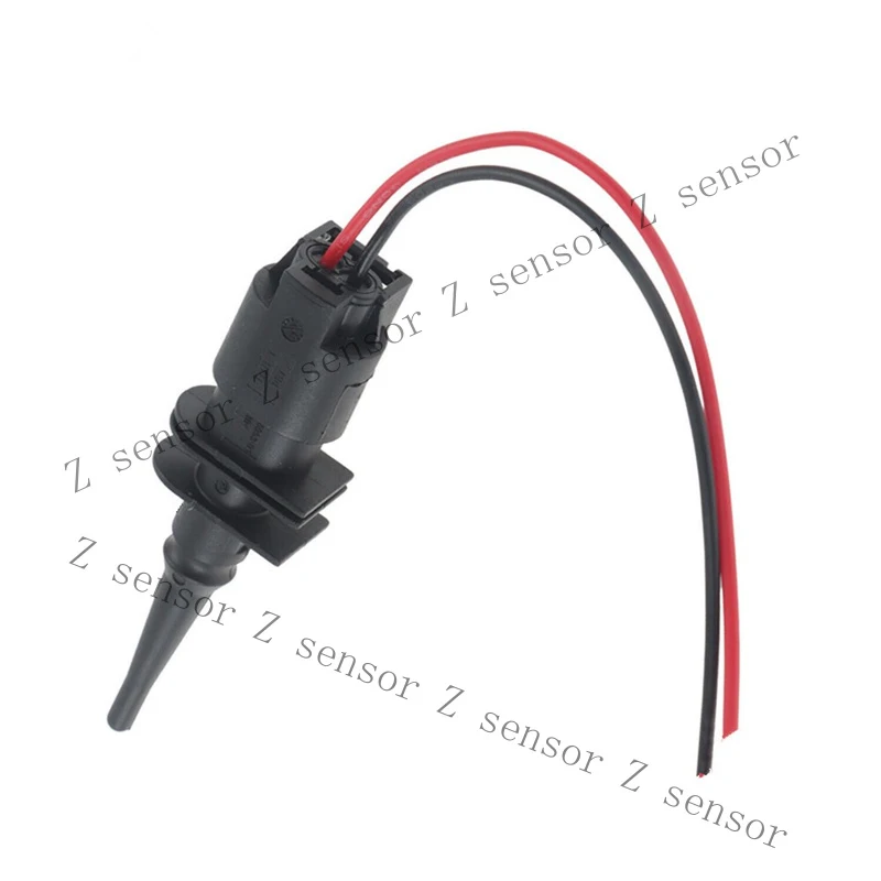 AAA+ Car Exterior Outdoor External Air Ambient Temp Sensor & Connector Wire For BMW