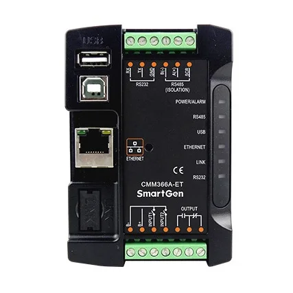 SmartGen CMM366A-ET Wired Ethernet Cloud Monitoring Communication Module CMM366A Ethernet connects cloud server