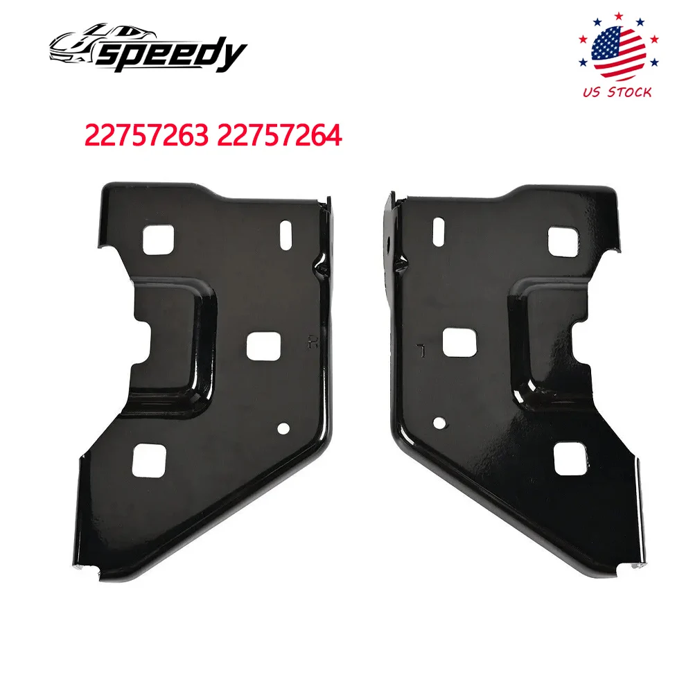 

Комплект кронштейнов переднего бампера 22757263 для Chevrolet Silverado 1500 2014-2019, для Chevrolet Silverado 1500 Custom 2016-2018, 22757264
