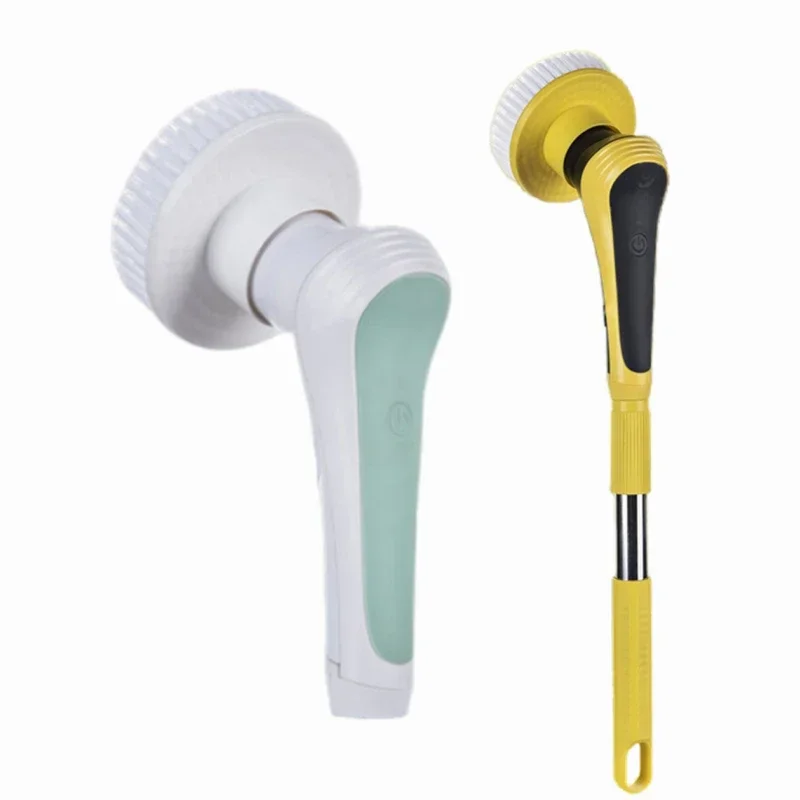 家庭用 220v ワイヤレス電動クリーニングブラシ家庭用浴室トイレ充電ワイヤレスクリーニングブラシ回転床ガラス