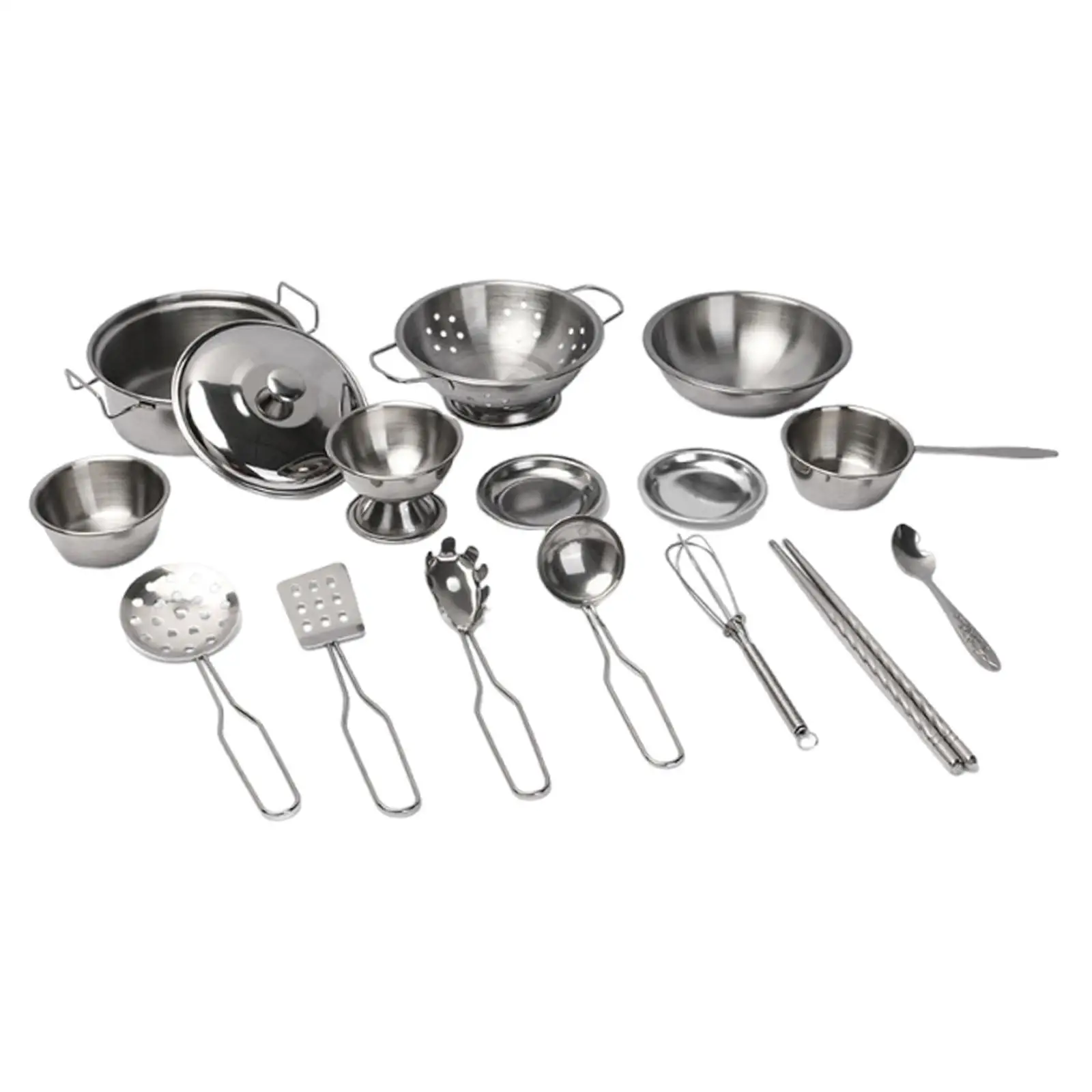 Kitchen Playset Hand Eye Coordination Play Pots and Pans Toys for Girls Boys