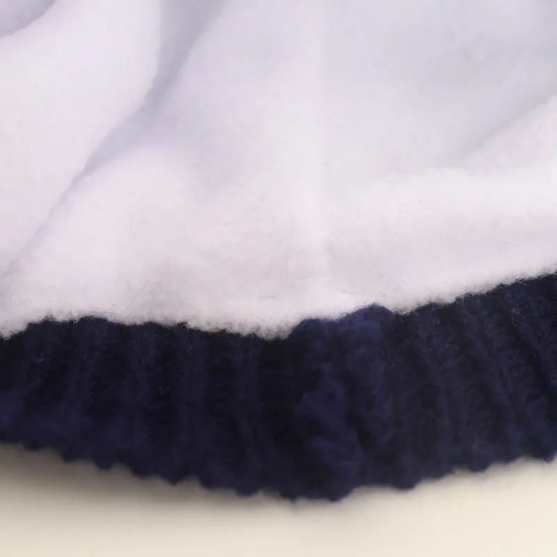 Jlong طفلة بنين محبوك طفل القفازات قبعة الوليد الطفل لينة قبعة طقم قفازات الرضع قبعة صوفية لفصل الشتاء القفاز مجموعات 3-12 أشهر