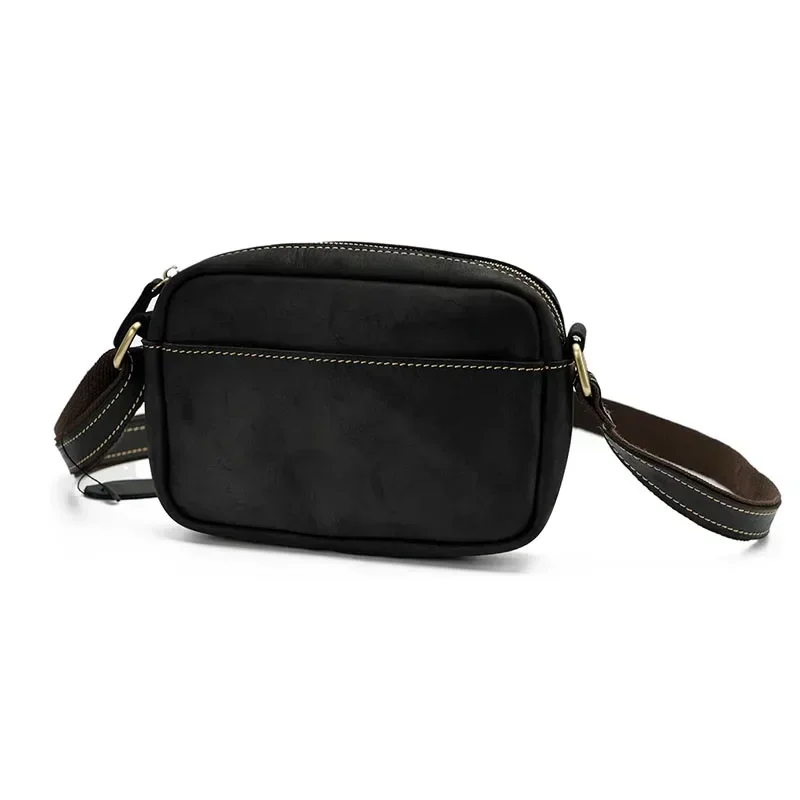 SPN6 Crossbody tas handtas lederen schoudertas, lederen messenger voor heren en dames portemonnee