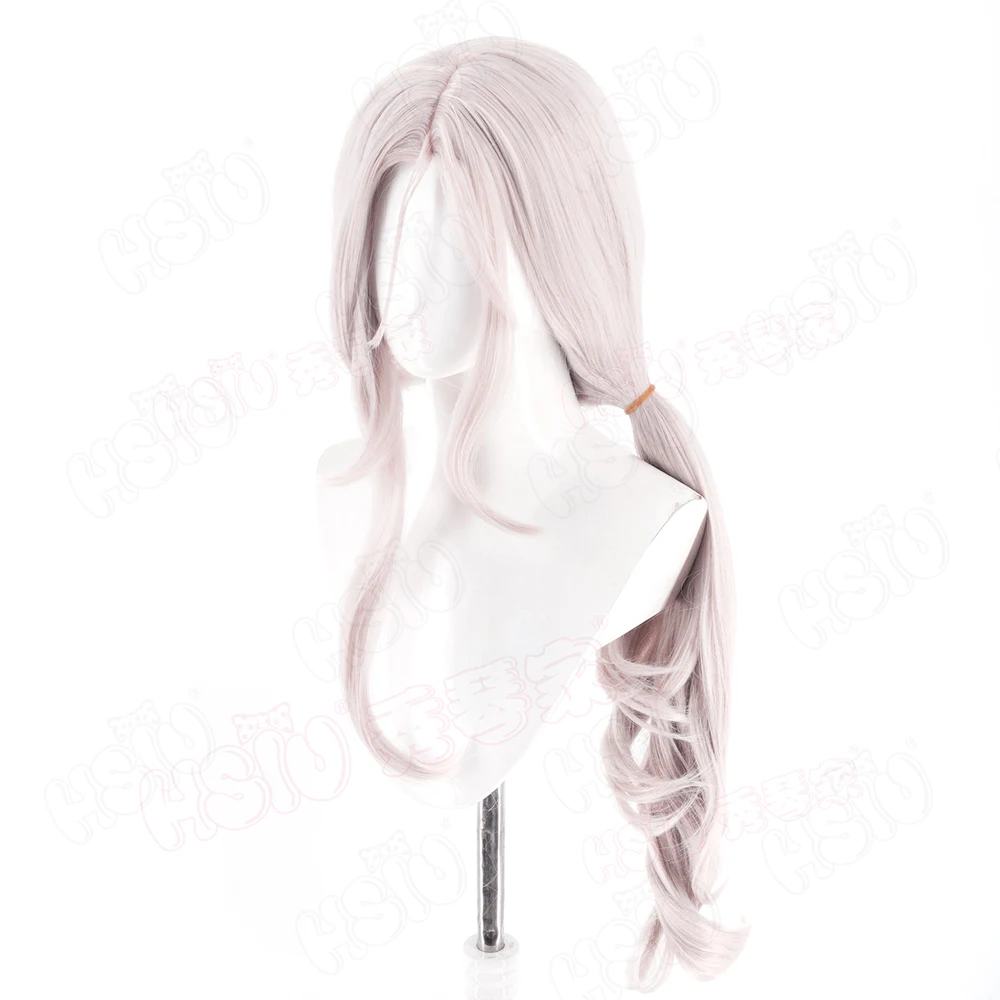 GAME Reverse 1999 Marianne cosplay Wig 80CM Meat pink Long Hair Synthetic Wig+Wig cap Party Halloween Wig
