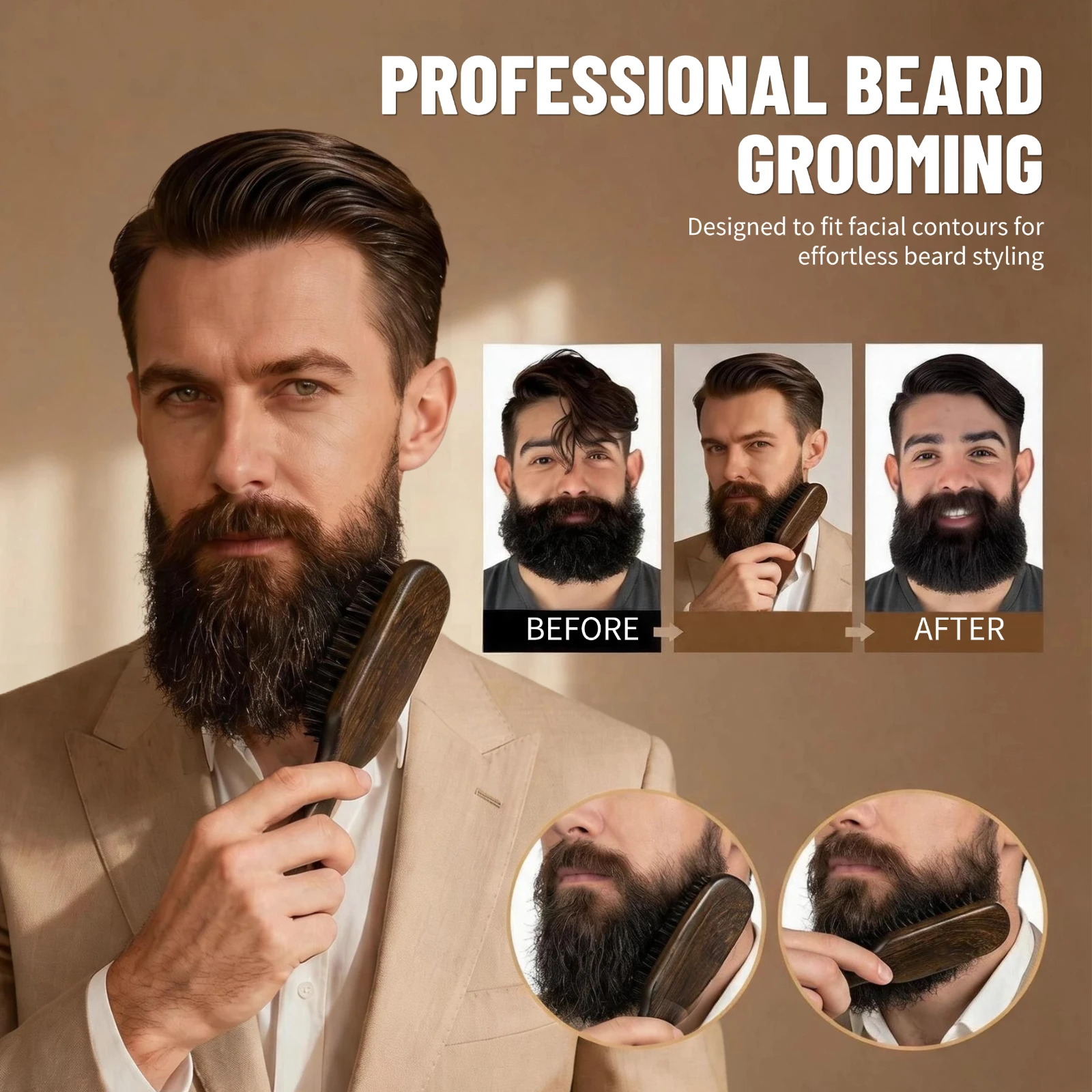 Thumbnail 3 - #46 Cheap Beard Brushes Worth Buying