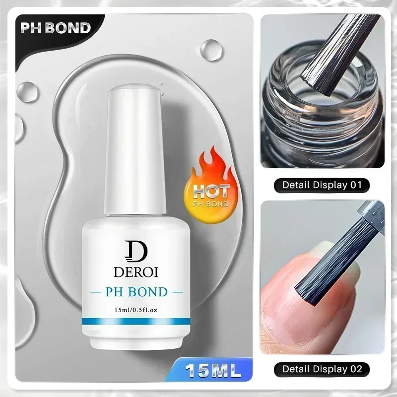 CNAILS PH Bond Primer Langdurige Versterkte Gel Multi-Use Top Base Lijm Lage Viscostiy Drogen Nagellak Vernish UV Gel