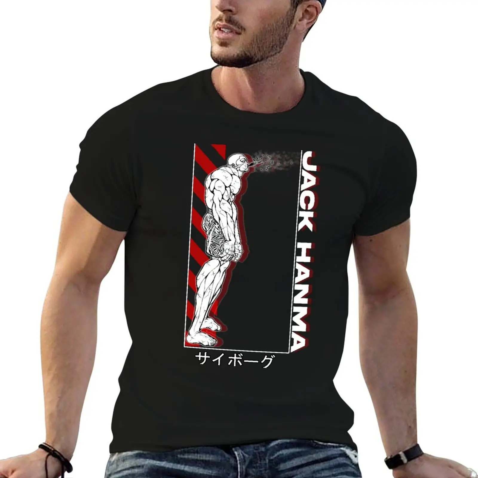 

Jack Hanma T-Shirt t shirt man cotton t shirts for man graphic funny T-Shirt