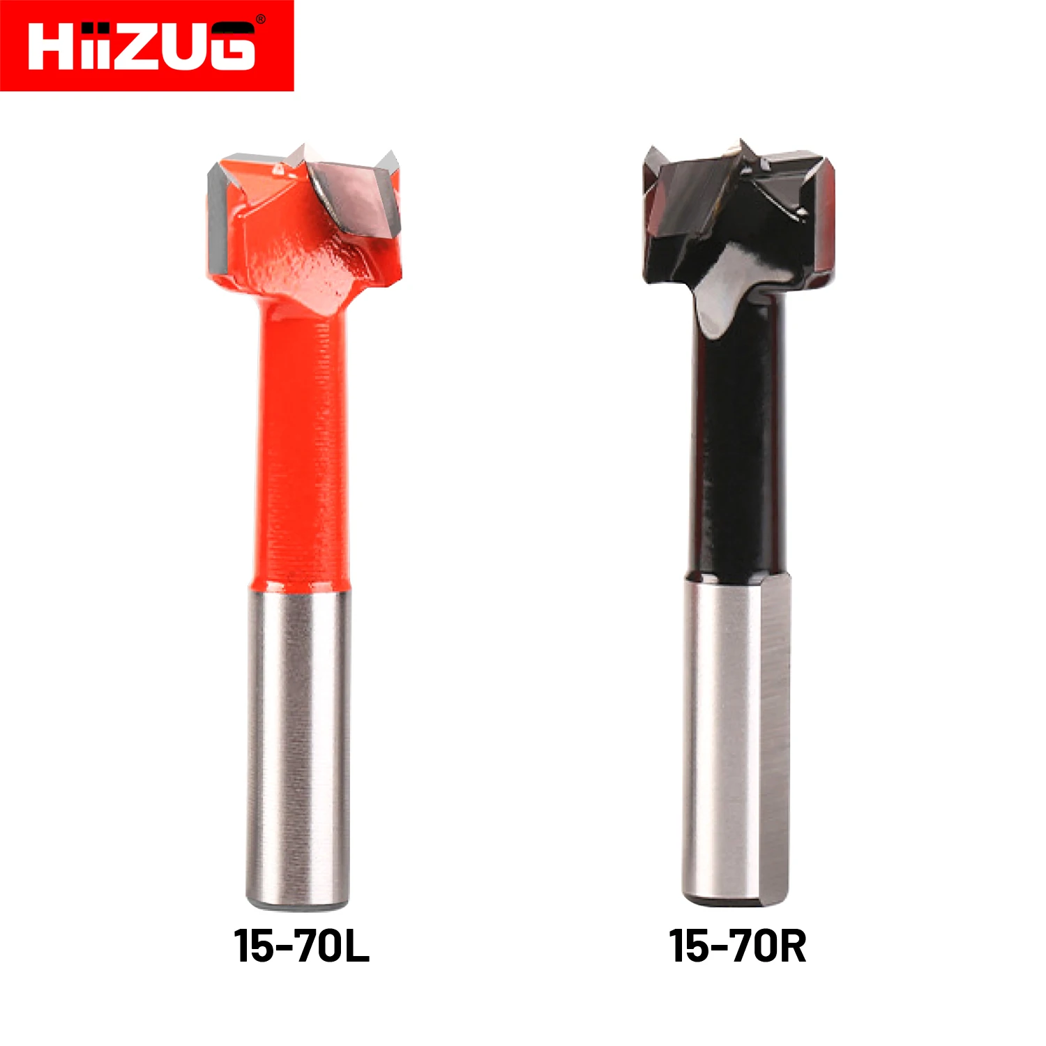 

15x70mm TCT Hinge Boring Hole Drill Bits Left or Right Carbide Forstner Drill Bit for Wardrobe Furniture Wood Drilling 1Pcs