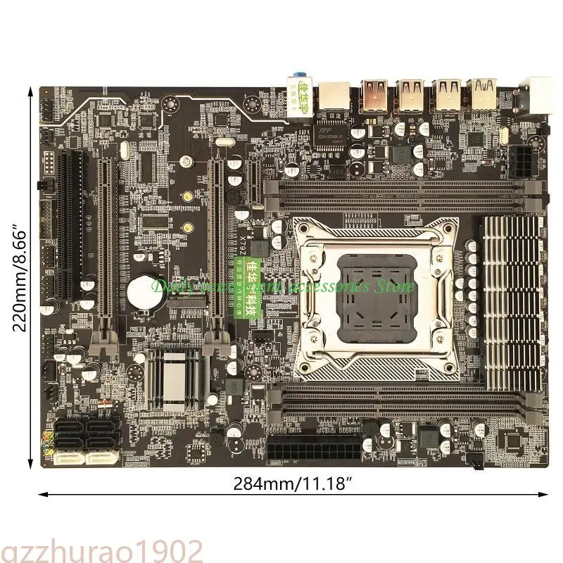 97QB X79Z القياسي-ATX CPU NVME لـ M.2 واجهة DDR3 X 4 دعم فتحة الذاكرة LGA 2011 DDR3 SATA3 .0 لـ