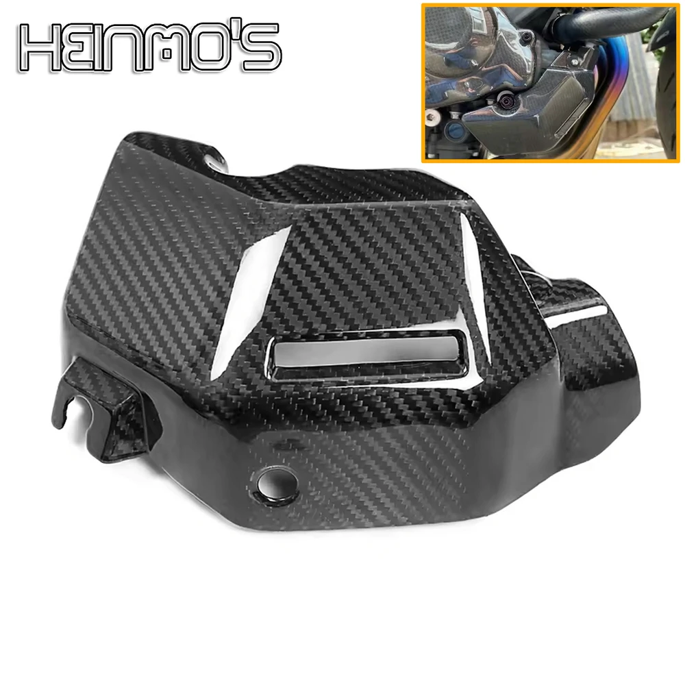 

Мотоциклетный радиатор из углеродного волокна, чехол для охлаждающей жидкости, обтекатель для Yamaha FZ09 MT09 XSR900 2013-2021 2022 2023