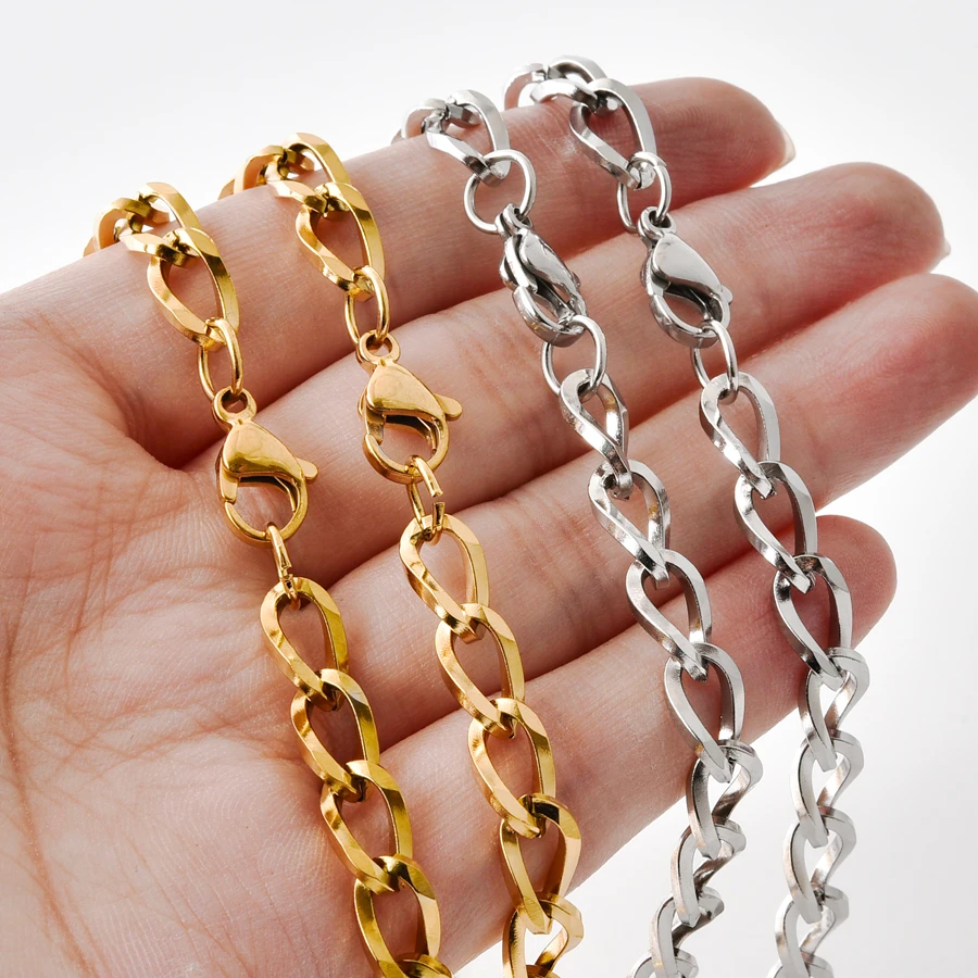 Kalung Rantai Curb Link Baja T - Men Accessories Singapore ulasan dan harga